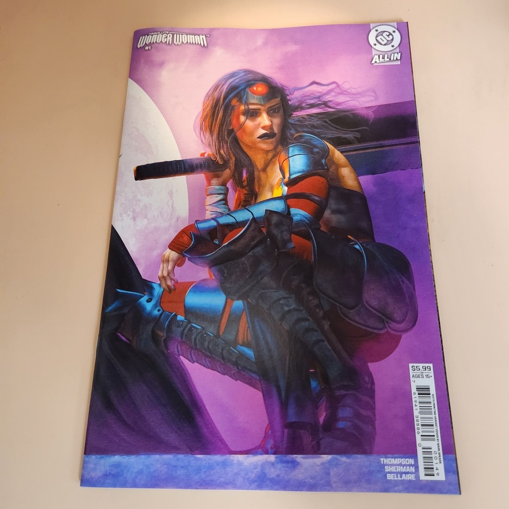 Wonder Woman #1 sixth printing‎ variant cover  by Mark Spears